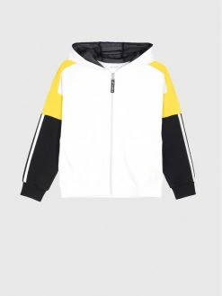 Εκπτωση 🎁 Coccodrillo Μπλούζες Με Φερμουάρ Μπλούζα WC2132401LET Λευκό Regular Fit 🛒