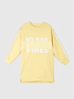 Τοπ 10 🔥 Coccodrillo Καθημερινά Φορέματα Φόρεμα καθημερινό WC2129101NOB Κίτρινο Regular Fit 🌟