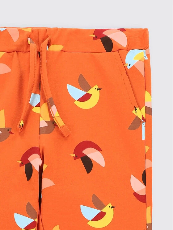 Εξοδος 💯 Coccodrillo Παντελόνια Φόρμας Παντελόνι φόρμας ZC2120101ADK Πορτοκαλί Regular Fit 🎁 - Image 2