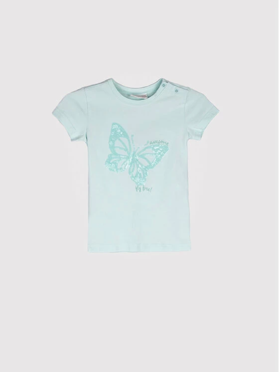 Προϋπολογισμός 😉 Coccodrillo T-shirts T-Shirt WC2143210FLO Μπλε Regular Fit 🥰