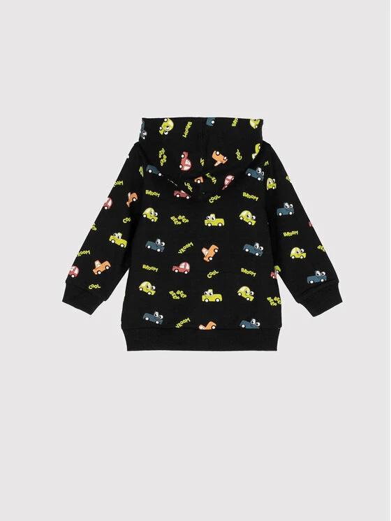 Προώθηση 👍 Coccodrillo Μπλούζες Με Φερμουάρ Μπλούζα ZC1132401MYC Μαύρο Regular Fit ⭐ - Image 2