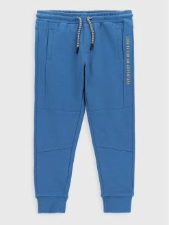 Αγορά ⭐ Coccodrillo Παντελόνια Φόρμας Παντελόνι φόρμας ZC2120101TRK Μπλε Regular Fit 💯