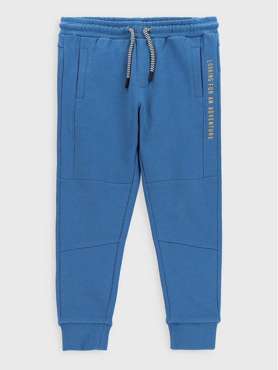 Αγορά ⭐ Coccodrillo Παντελόνια Φόρμας Παντελόνι φόρμας ZC2120101TRK Μπλε Regular Fit 💯