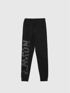 Πολύ καλή προσφορά 🥰 Coccodrillo Παντελόνια Φόρμας Παντελόνι φόρμας ZC1120124EVB Μαύρο Regular Fit 🛒