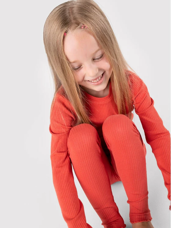 Εξοδος 👏 Coccodrillo Κολάν ZC1122105EVG Πορτοκαλί Slim Fit 🤩