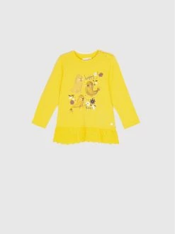 Εξοδος 🔔 Coccodrillo Μπλουζάκια Μπλουζάκι ZC1144101SMA Κίτρινο Regular Fit 🧨