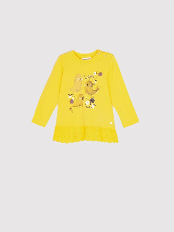 Εξοδος 🔔 Coccodrillo Μπλουζάκια Μπλουζάκι ZC1144101SMA Κίτρινο Regular Fit 🧨