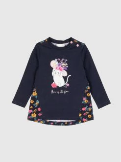 Νέος 🔥 Coccodrillo Μπλουζάκια Μπλουζάκι ZC1143102HLD Σκούρο μπλε Regular Fit ⭐