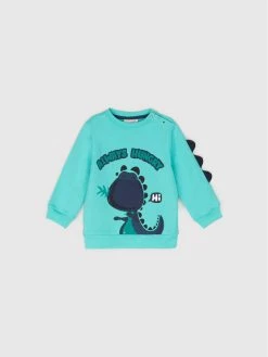 Εξοδος ⭐ Coccodrillo Μπλούζες Χωρίς Φερμουάρ Μπλούζα ZC1132101ALW Μπλε Regular Fit 😀