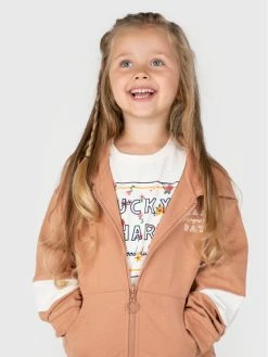 Η καλύτερη συμφωνία 💯 Coccodrillo Μπλούζες Με Φερμουάρ Μπλούζα ZC2132401AWK Ροζ Regular Fit 😉