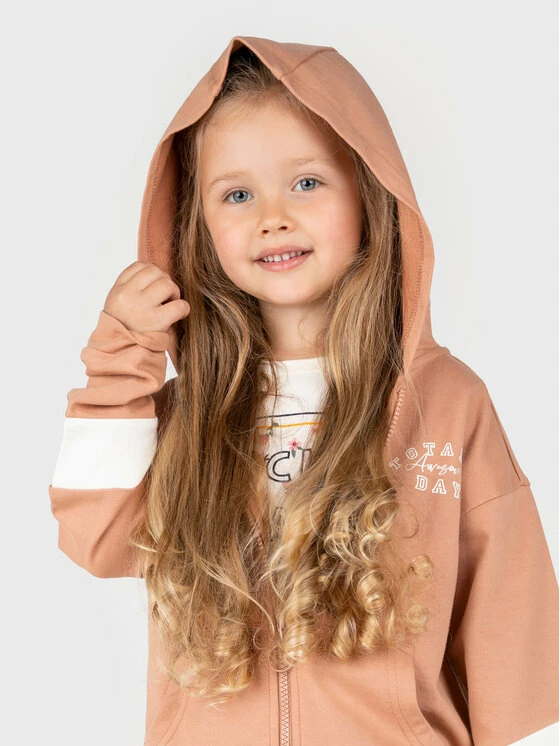 Η καλύτερη συμφωνία 💯 Coccodrillo Μπλούζες Με Φερμουάρ Μπλούζα ZC2132401AWK Ροζ Regular Fit 😉 - Image 3