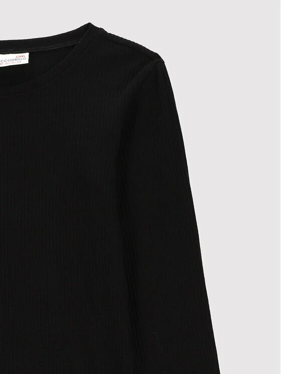 Flash Sale 👍 Coccodrillo Μπλουζάκια Μπλουζάκι ZC2143114EVG Μαύρο Regular Fit 🛒 - Image 2