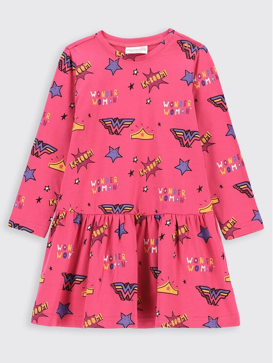 Τοπ 10 😉 Coccodrillo Καθημερινά Φορέματα Φόρεμα καθημερινό ZC2129101LIG Ροζ Regular Fit 🎉