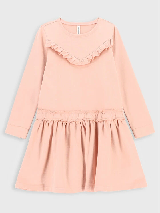 Ολοκαίνουργιο 😉 Coccodrillo Καθημερινά Φορέματα Φόρεμα καθημερινό ZC2129102ROJ Ροζ Regular Fit ✨