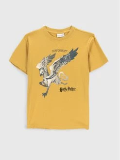 Το φθηνότερο ✨ Coccodrillo T-shirts T-Shirt HARRY POTTER ZC2143206LIB Κίτρινο Regular Fit 👍