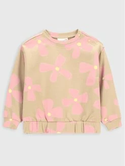 Καλύτερη πώληση 🥰 Coccodrillo Μπλούζες Χωρίς Φερμουάρ Μπλούζα ZC2132101ROK Μπεζ Regular Fit 🧨