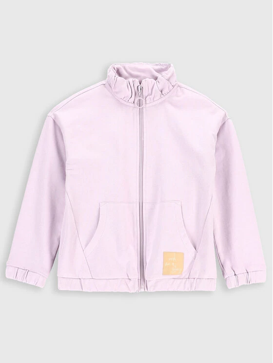 Εκπτωση 🤩 Coccodrillo Μπλούζες Με Φερμουάρ Μπλούζα ZC2132201ROK Μωβ Regular Fit 🔔