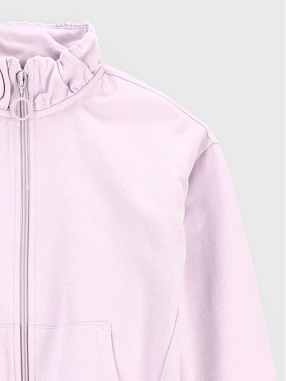 Εκπτωση 🤩 Coccodrillo Μπλούζες Με Φερμουάρ Μπλούζα ZC2132201ROK Μωβ Regular Fit 🔔 - Image 2