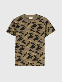 Νέος ✨ Coccodrillo T-shirts T-Shirt ZC2143204EVB Πράσινο Regular Fit 🎁