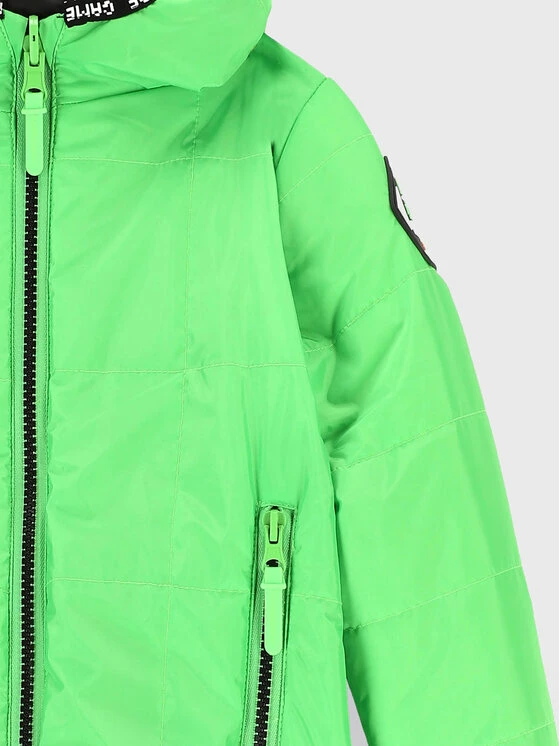 Πολύ καλή προσφορά 🛒 Coccodrillo Χειμωνιάτικα Μπουφάν Μπουφάν πουπουλένιο ZC2152102OBK Πράσινο Regular Fit 🎉 - Image 5