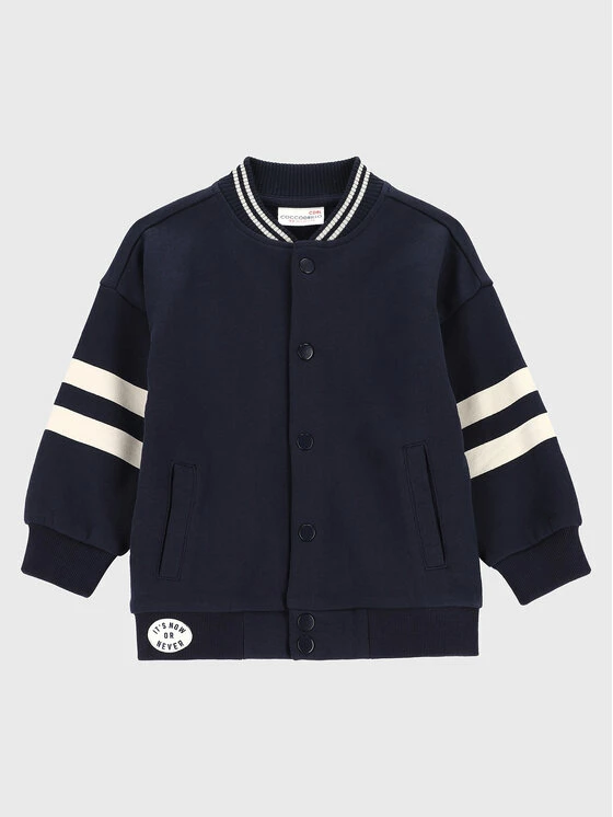 Flash Sale 🤩 Coccodrillo Μπλούζες Με Φερμουάρ Μπλούζα ZC2132201COK Σκούρο μπλε Regular Fit 🔔