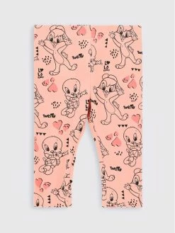 Προϋπολογισμός 🥰 Coccodrillo Κολάν LOONEY TUNES ZC2122102LIG Ροζ Slim Fit ❤️