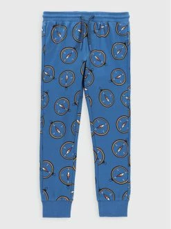 Προώθηση 🎁 Coccodrillo Παντελόνια Φόρμας Παντελόνι φόρμας ZC2122701TRK Σκούρο μπλε Regular Fit 😀