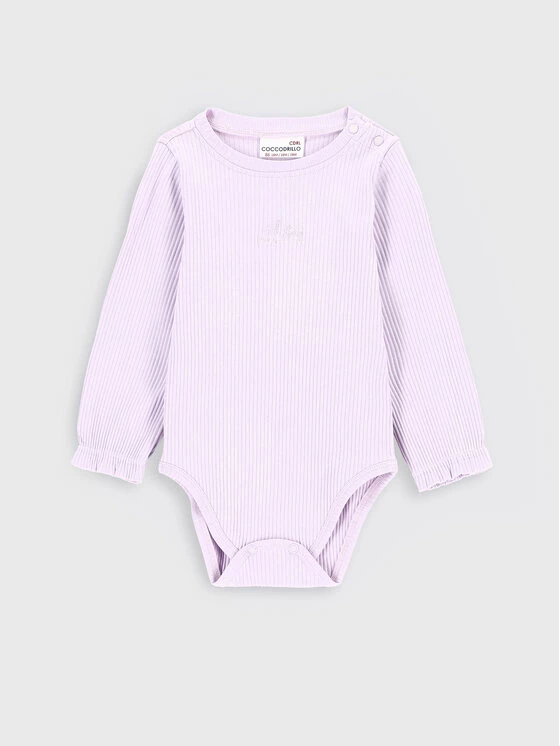 ΧΟΝΔΡΙΚΟ ΕΜΠΟΡΙΟ 👏 Coccodrillo Κορμάκια Κορμάκι παιδικό ZC2112103RON Μωβ Regular Fit 🛒