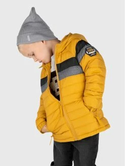 Το φθηνότερο 👍 Coccodrillo Πουπουλένια Μπουφάν Μπουφάν πουπουλένιο ZC2152702OBK Κίτρινο Regular Fit 🎉