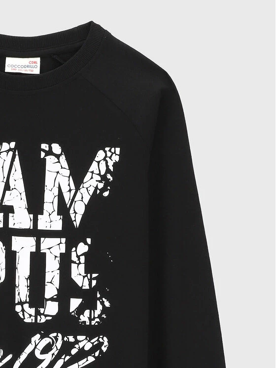 Συμφωνίες ❤️ Coccodrillo Μπλουζάκια Μπλουζάκι ZC2143109EVB Μαύρο Regular Fit 🤩 - Image 2