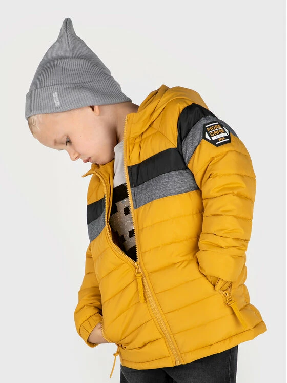 Καλύτερη πώληση ⭐ Coccodrillo Πουπουλένια Μπουφάν Μπουφάν πουπουλένιο ZC2152702OBJ Κίτρινο Regular Fit 🛒