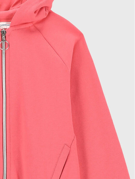 Καλύτερη πώληση 🎁 Coccodrillo Μπλούζες Με Φερμουάρ Μπλούζα ZC2132401EMK Ροζ Regular Fit ✔️ - Image 3