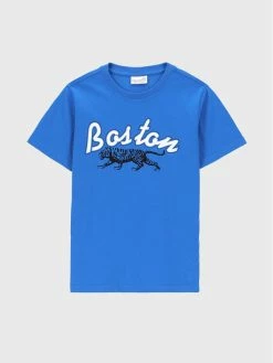 Πολύ καλή προσφορά 🛒 Coccodrillo T-shirts T-Shirt ZC2143211EVB Μπλε Regular Fit 🤩