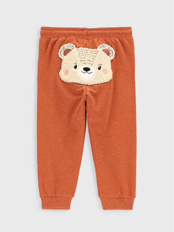 Καλύτερη πώληση 🌟 Coccodrillo Παντελόνια Φόρμας Παντελόνι φόρμας ZC2120102TRN Πορτοκαλί Regular Fit ✨ - Image 2