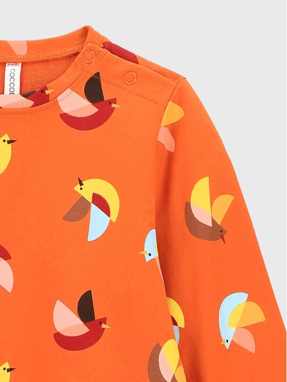 Εξοδος ⭐ Coccodrillo Καθημερινά Φορέματα Φόρεμα καθημερινό ZC2129101ADK Πορτοκαλί Regular Fit ⭐ - Image 2