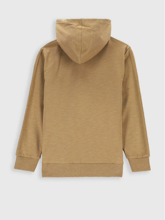 Κουπόνι 😉 Coccodrillo Μπλούζες Με Φερμουάρ Μπλούζα ZC2132401EVB Μπεζ Regular Fit 🥰 - Image 2