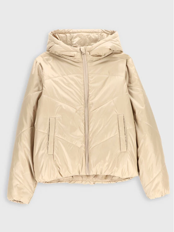Φτηνός 🤩 Coccodrillo Πουπουλένια Μπουφάν Μπουφάν πουπουλένιο ZC2152701OGK Μπεζ Regular Fit 🤩