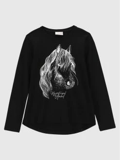 Κουπόνι 🥰 Coccodrillo Μπλουζάκια Μπλουζάκι ZC2143108EVG Μαύρο Regular Fit ✔️