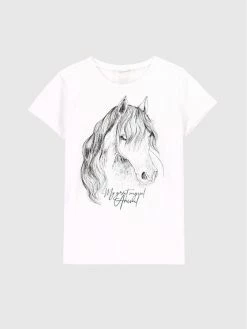 Η καλύτερη συμφωνία 🔥 Coccodrillo T-shirts T-Shirt ZC2143213EVG Λευκό Regular Fit 😀