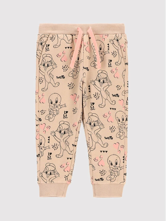 Καλύτερη πώληση 🥰 Coccodrillo Παντελόνια Φόρμας Παντελόνι φόρμας LOONEY TUNES ZC2120101LIG Μπεζ Regular Fit 😉