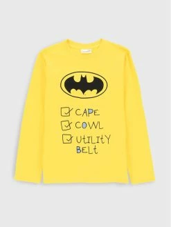 Καλύτερες κριτικές για ✔️ Coccodrillo Μπλουζάκια Μπλουζάκι BATMAN ZC2143107LIB Κίτρινο Regular Fit ✔️