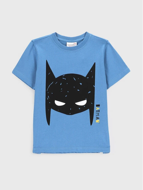 Φτηνός 😍 Coccodrillo T-shirts T-Shirt BATMAN ZC2143202LIB Μπλε Regular Fit ✔️