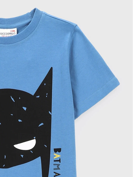 Φτηνός 😍 Coccodrillo T-shirts T-Shirt BATMAN ZC2143202LIB Μπλε Regular Fit ✔️ - Image 2