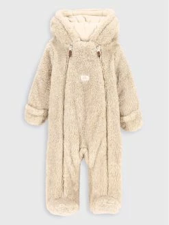 Προώθηση 🎉 Coccodrillo Βρεφικά Ρούχα Ολόσωμη φόρμα ZC2156101TRN Μπεζ Regular Fit 😍