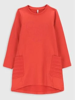 Κουπόνι 🎁 Coccodrillo Καθημερινά Φορέματα Φόρεμα καθημερινό ZC2129104ADK Κόκκινο Regular Fit 🤩