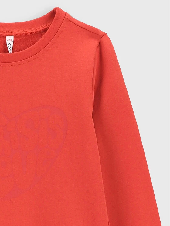 Κουπόνι 🎁 Coccodrillo Καθημερινά Φορέματα Φόρεμα καθημερινό ZC2129104ADK Κόκκινο Regular Fit 🤩 - Image 2