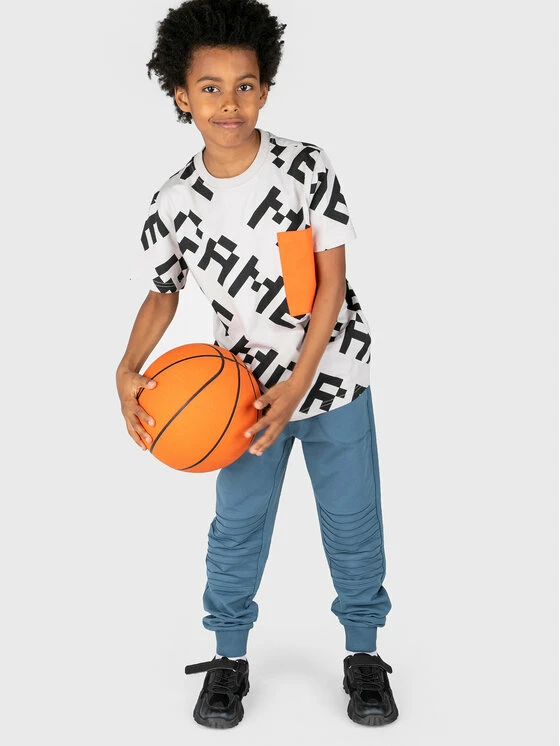 Ολοκαίνουργιο 🛒 Coccodrillo T-shirts T-Shirt ZC2143201GAJ Γκρι Regular Fit 🎉 - Image 2