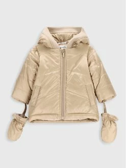 Καλύτερη πώληση ✔️ Coccodrillo Χειμωνιάτικα Μπουφάν Μπουφάν πουπουλένιο ZC2152101OBN Μπεζ Regular Fit 👏