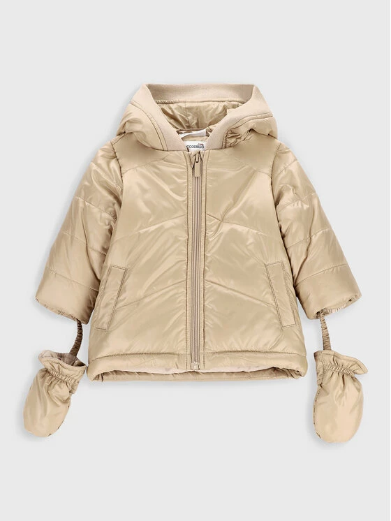 Καλύτερη πώληση ✔️ Coccodrillo Χειμωνιάτικα Μπουφάν Μπουφάν πουπουλένιο ZC2152101OBN Μπεζ Regular Fit 👏