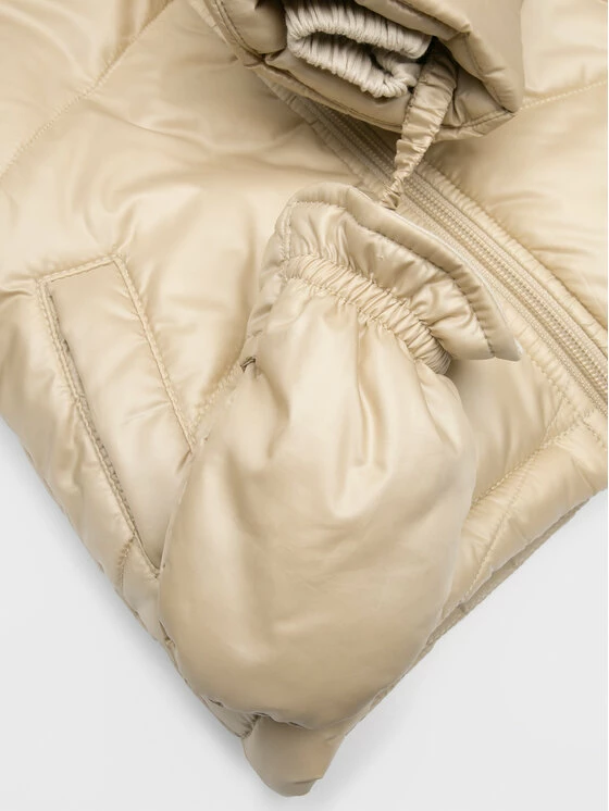 Καλύτερη πώληση ✔️ Coccodrillo Χειμωνιάτικα Μπουφάν Μπουφάν πουπουλένιο ZC2152101OBN Μπεζ Regular Fit 👏 - Image 5